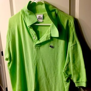 Lacoste Green Polo